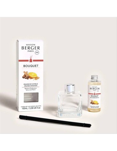 ORANGE DE CANNELLE - Diffusore a bastoncini BOUQUET 100ml Maison Berge
