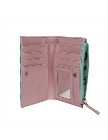 Portafoglio piegato compatto Bubblie Cats Laundromat Vendula London