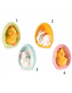 Uovo di Pasqua colorato - 4 varianti ( 1 pz )  | Diamante Rosa