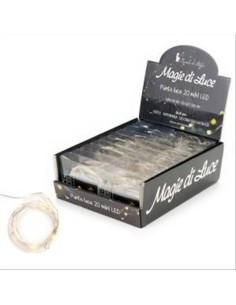 Mini Led decorativi luce calda 2 mt Nuvole di Stoffa