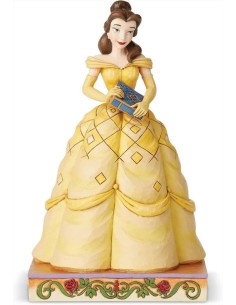 Statuina Belle 19cm 6002818 Disney Traditions | Diamante Rosa