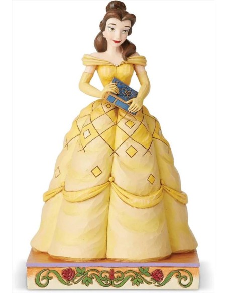 Statuina Belle 19cm 6002818 Disney Traditions | Diamante Rosa
