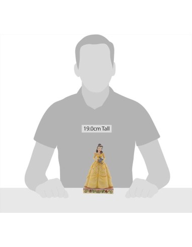 Statuina Belle 19cm 6002818 Disney Traditions | Diamante Rosa