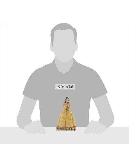 Statuina Belle 19cm 6002818 Disney Traditions | Diamante Rosa