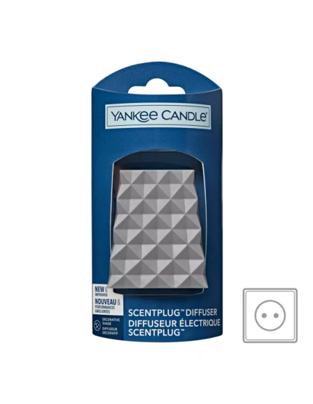 Diffusore elettrico ScentPlug Grigio – Yankee Candle ⚡🏡 Diamante Rosa