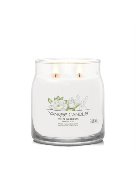 WHITE GARDENIA Giara media 368gr Yankee Candle Signature