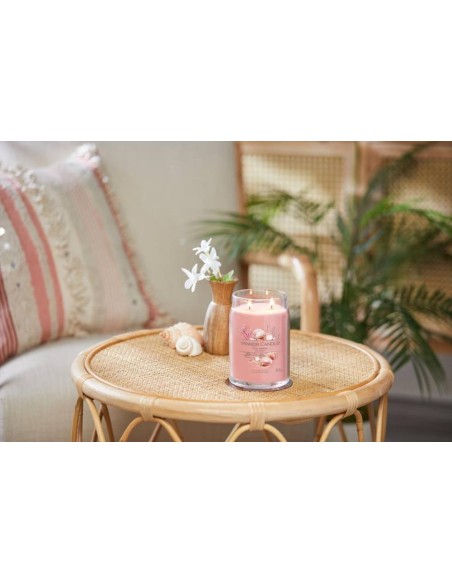 PINK SANDS Giara Grande Yankee Candle - Un viaggio su spiagge da sogno