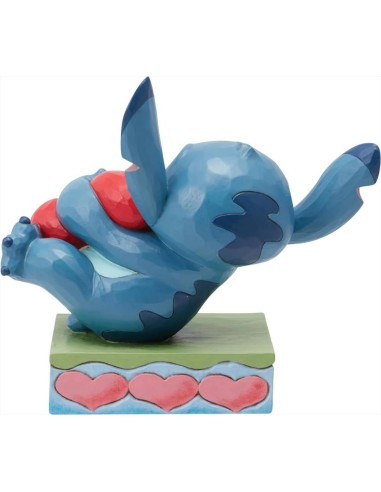 Stitch che abbraccia il cuore 13cm 6014316 Disney Traditions | Diamant