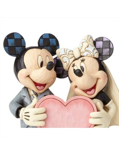 Mickey e Minnie sposi 19 cm 4059748 Disney Traditions - Diamante Rosa
