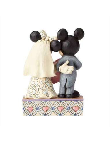 Mickey e Minnie sposi 19 cm 4059748 Disney Traditions - Diamante Rosa