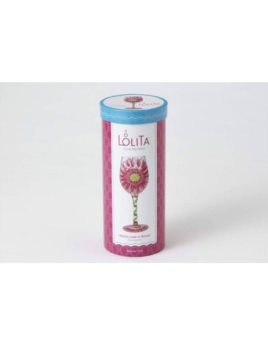 Calice da vino - Mamma in fiore Lolita | Diamante Rosa
