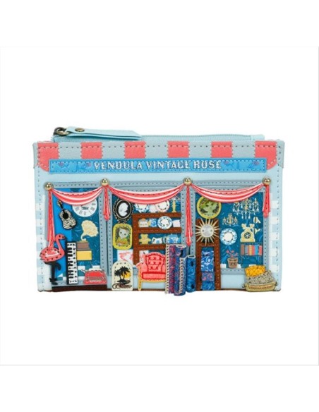Portafoglio Piegato Compatto Vintage Rose – Vendula London 🌹✨