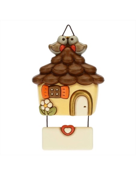 Formella casetta con uccellini innamorati medio