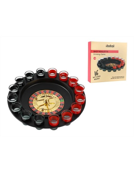 Roulette Alcolica con 16 Bicchierini - Divertimento Assicurato! Roulette Alcolica con 16 Bicchierini - Divertimento Assicurato!