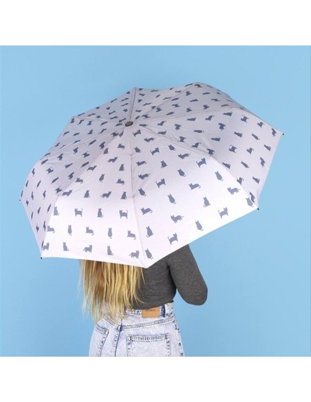 Ombrello Meowmbrella Grigio Balvi – Gattoso e Pieghevole