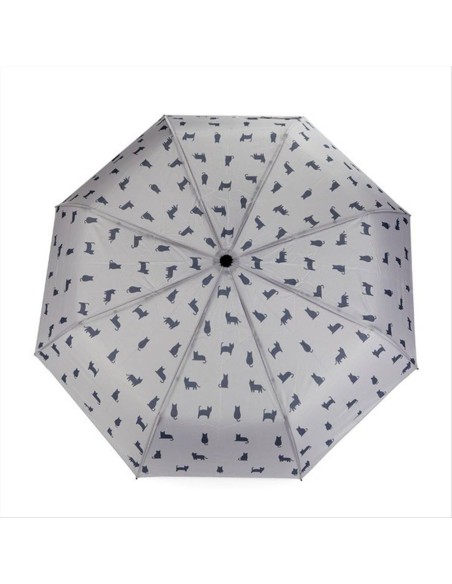 Ombrello Meowmbrella Grigio Balvi – Gattoso e Pieghevole