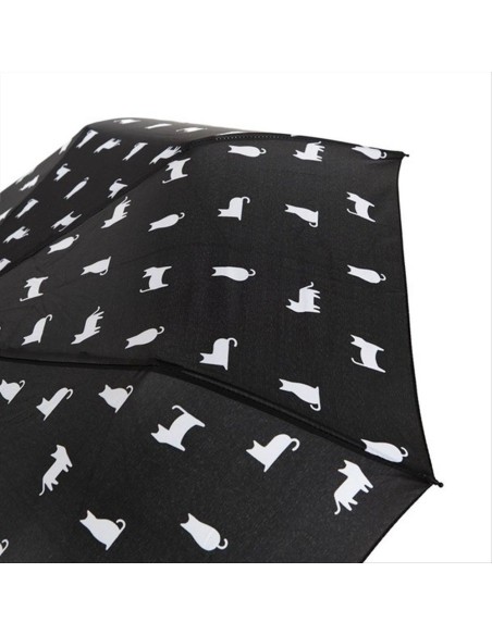 Ombrello Meowmbrella Nero Balvi – Gattini e Stile sotto la Pioggia