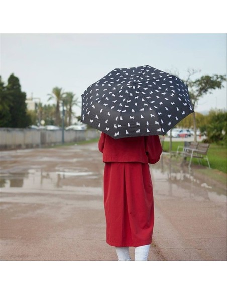 Ombrello Meowmbrella Nero Balvi – Gattini e Stile sotto la Pioggia