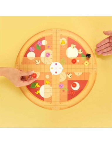 Gioco da Tavolo Ludo Pizza Edition Balvi – Divertente e Originale Idea