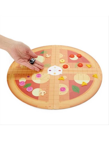 Gioco da Tavolo Ludo Pizza Edition Balvi – Divertente e Originale Idea