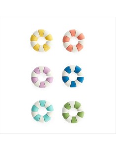 Segnabicchieri Salvagente Floatz Balvi – Set 6 Pezzi Colorati