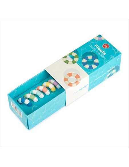 Segnabicchieri Salvagente Floatz Balvi – Set 6 Pezzi Colorati