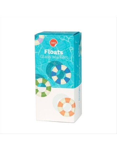 Segnabicchieri Salvagente Floatz Balvi – Set 6 Pezzi Colorati