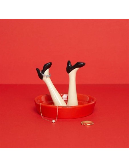Porta Anelli Funny Legs Party Balvi – Design con Tacchi Glamour