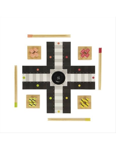 Gioco da tavolo - Ludo Sushi Ludoshi Balvi su Diamante Rosa