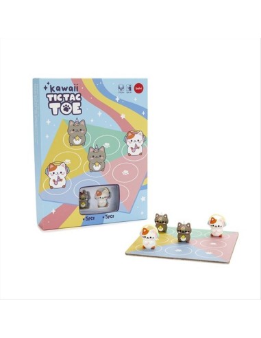 Gioco Tris Kawaii con Gattini – Tic Tac Toe by Balvi