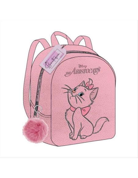 Zainetto Aristogatti Disney con Ponpon – Rosa Cipria by MariCART