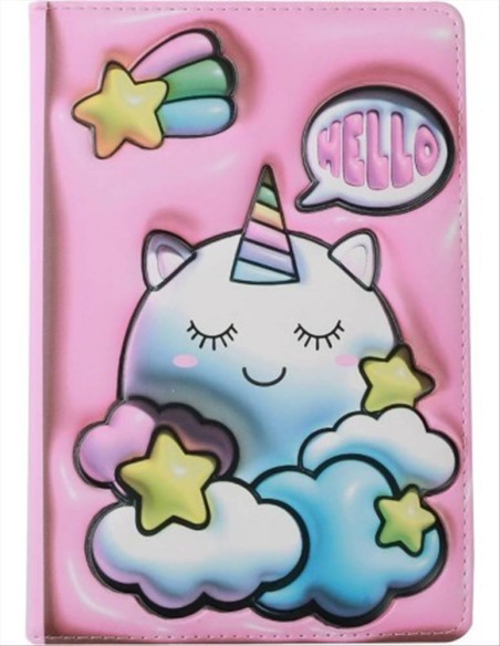 iTOTAL Agenda A5 squishy 3D UNICORNO 🦄