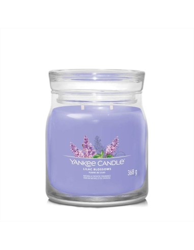 Lilac Blossoms candela giara media Signature Yankee Candle