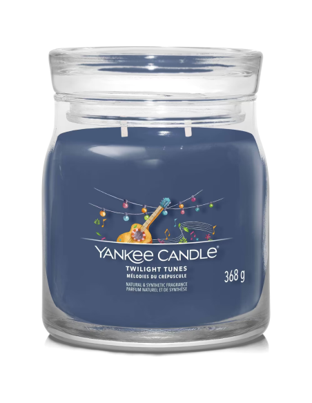 Twilight Tunes candela giara media Signature Yankee Candle