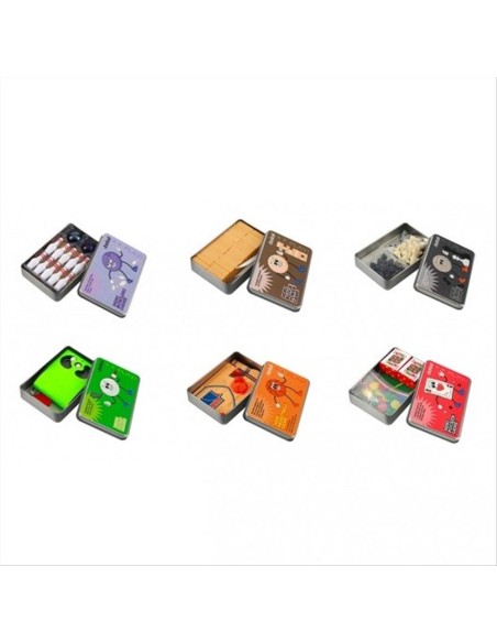 Mini Giochi Portatili in Scatolina di Latta – Scegli il tuo preferito!
