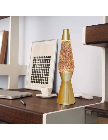 iTOTAL Lampada LED Glitter Oro h40cm