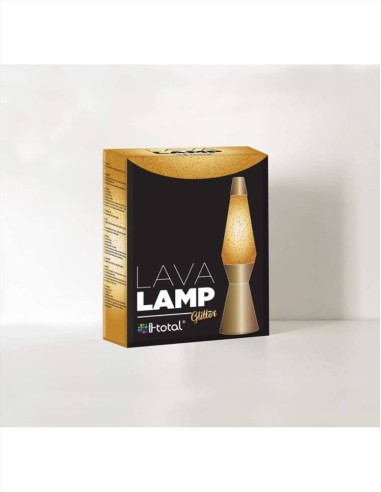 iTOTAL Lampada LED Glitter Oro h40cm
