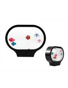 Lampada Acquario LED Cambiacolore H23cm con Pesci Decorativi | iTotal