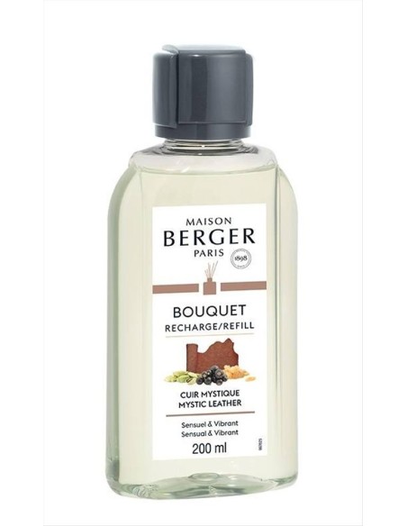 MAISON BERGER Cuir Mystique Ricarica 200ml per diffusore a bastoncini