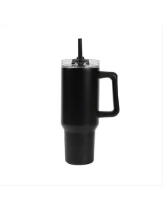 Travel Mug Termica 1,2L Nera 🖤 Mantiene Caldo 10h   Freddo 24h – iDri