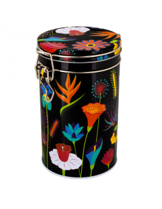 Barattolo Ermetico JARDIN FLEURI 🌼 16x10cm – Stile Romantico e Conser