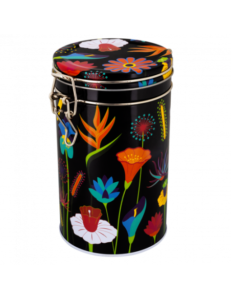 Barattolo Ermetico JARDIN FLEURI 🌼 16x10cm – Stile Romantico e Conser