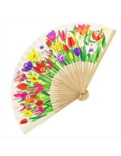 Rinfrescati con Stile: VENTAGLIO TULIP il Tuo Accessorio Glam per l'Es