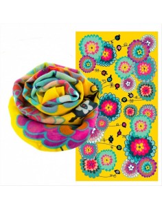 Foulard Pareo Balade DAHLIA 🌸 100x180cm – Eleganza Floreale E Moda So