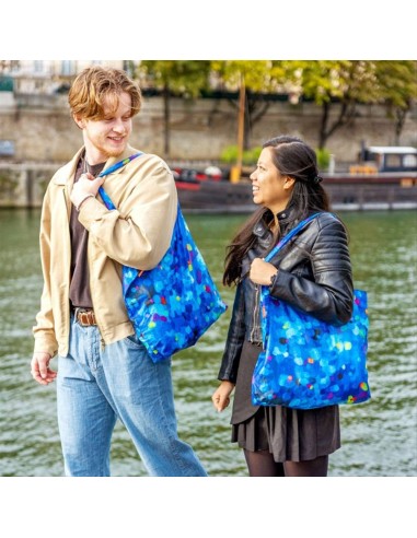 Borsa della Spesa BLU PALETTE – Fai Shopping con Stile e Sostenibilità