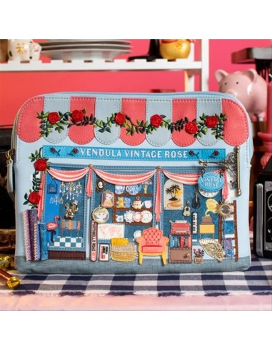 Vendula London Borsa Bella Vintage Rose - Elegante in Pelle Vegana 🌹