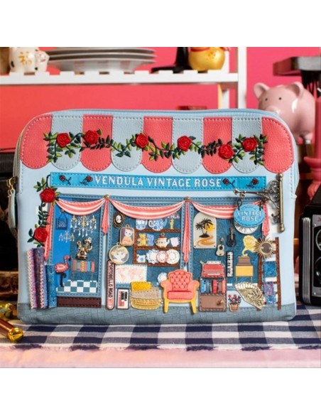 Vendula London Borsa Bella Vintage Rose - Elegante in Pelle Vegana 🌹