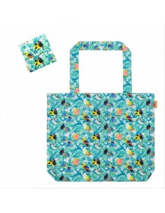 Borsa della spesa grande pieghevole BIRDS: Pratica e Stilosa per uno S