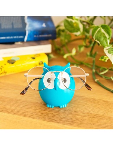 Poggia Occhiali GUFO Blu – Il Custode dei Tuoi Occhiali con Stile!