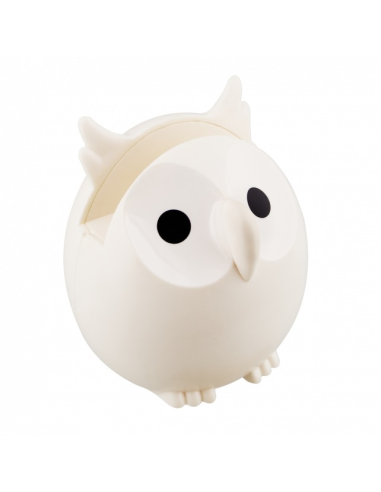 Poggia Occhiali GUFO Bianco 🦉 – Portaocchiali Stabile e Decorativo Py